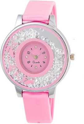 Rage Enterprise New Stylish Movable Diamond Fancy Women Watch - For Girls