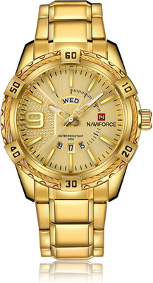 

Naviforce Royal Gold Day & Date Men's (NF9117) Watch - For Men