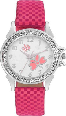 

KDS K-C1198-Pink Diamond~Studded Watch - For Girls Watch - For Men & Women