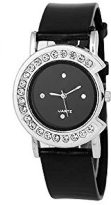 

Rage Enterprise New Fancy Black C Diamond Boys & Girls Watch - For Men & Women