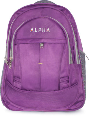 

ALPHA TRENDS Elegance Multi-Purpose Professional Day Pack with Laptop Compartment Lite Weight 25 L Laptop Backpack(Purple), Elegance purple