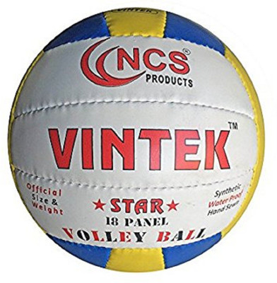 

Vintek Volley Ball Volleyball - Size: (Pack of 1, Multicolor