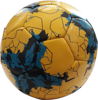 

GUNU PU LEATHER WORLD CUP SPECIAL Football - Size: (Pack of 1, Yellow, Blue