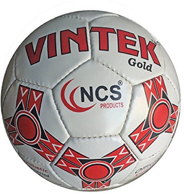 Vintek Gold Football Red Football - Size: (Pack of 1, Red, White;red