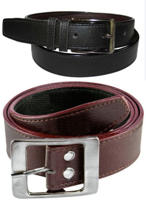 

Besto Men Casual Black, Brown Artificial Leather Belt