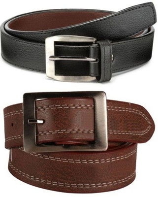 

Besto Men Casual Black, Brown Artificial Leather Belt