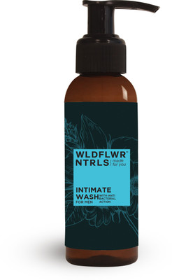 

WLDFLWR NTRLS Natural Intimate wash for Men with Anti Bacterial Action(100 ml)