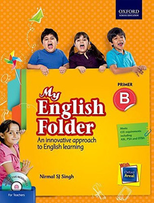 My English Folder Coursebook Primer B: Primary(English, Paperback, Nirmal Sj Singh)