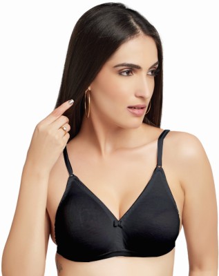 DAISY DEE Women Full Coverage Non Padded Bra(Black)