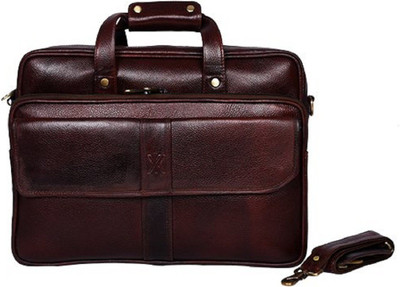 

Yark Y10102Brown Large Briefcase - For Men & Women(L.Brown)
