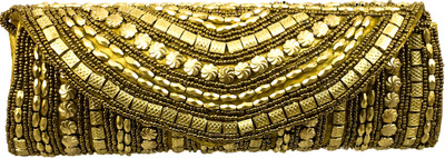 

kabir bambhaari Casual Gold Clutch