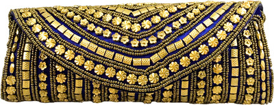 

kabir bambhaari Casual Blue Clutch