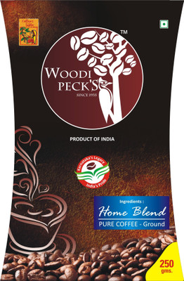 

WoodiPecks Premium Strong Coffee Roast & Ground Coffee(250 g)