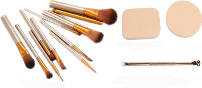 MGP FASHION Make up Brush Puff and Black Head Remover(3 Items in the set)