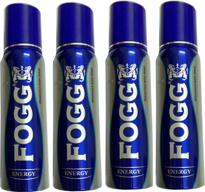 

Fogg ENERGY DEODORANT 120 ML Deodorant Spray - For Men & Women(120 ml, Pack of 4)
