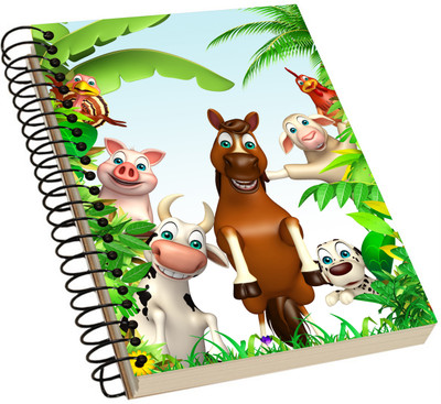 

REJOY A5 Notebook(Innovative Acrylic Notebook, Multicolor)