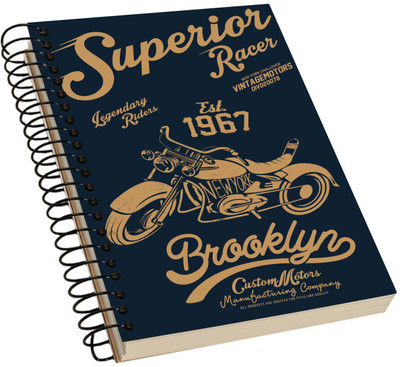 

REJOY A5 Notebook(Vintage Acrylic Notebook, Multicolor)
