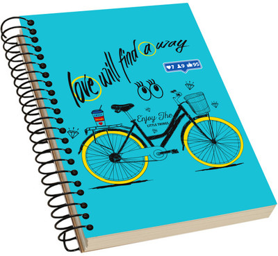 

Jikraa A5 Notebook(Innovative Acrylic Notebook, Multicolor)