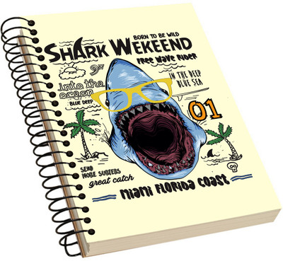 

Jikraa A5 Notebook(Innovative Acrylic Notebook, Multicolor)