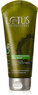 Lotus Professional Phyto Rx Deep Pore Cleansing , Face Wash(80 g)