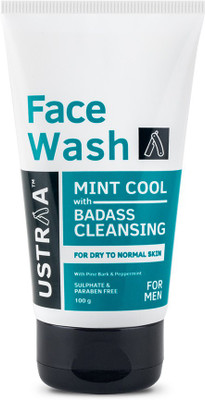 

Ustraa Dry Skin (Mint Cool) Face Wash(100 g)
