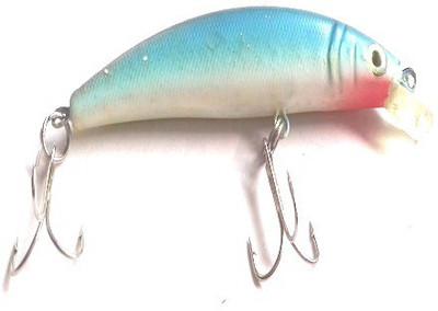 JUST ONE CLICK Hard Bait Plastic Fishing Lure(Pack of 1, Size 5)