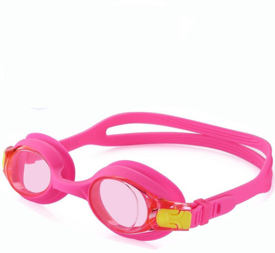 

QUINERGYS ™ Pink - Crystal Clear Swimming Goggles Wide View No Leaking Anti Swimming Goggles(Pink)