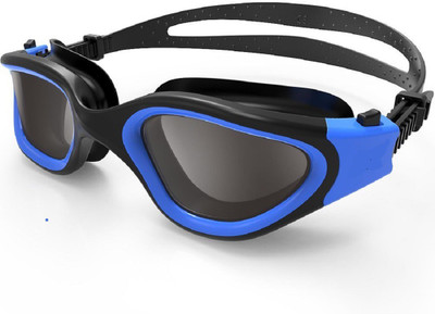 

QUINERGYS ™ Black:Blue - Anti Fog UV Protection Triathlon Swim Goggles with Free Protection Case Swimming Goggles(Black, Blue)
