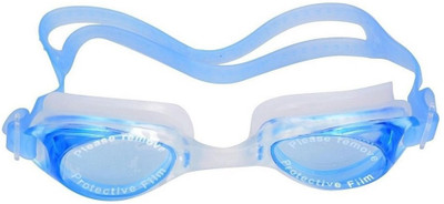 

QUINERGYS ® Maya blue - Silicone Anti-fog Coated Watertight Swim Eyewear Eyeglasses Swimming Goggles(Blue)