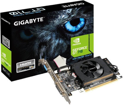 

Gigabyte NVIDIA GeForce GT 710 2 GB 2 GB DDR3 Graphics Card(Multicolor)
