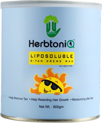 

HerbtoniQ Liposoluble D-TAN Creme Wax 800 Gms Wax(800 g)