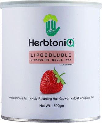 

HerbtoniQ Liposoluble Strawberry Creme Wax 800 Gms Wax(800 g)