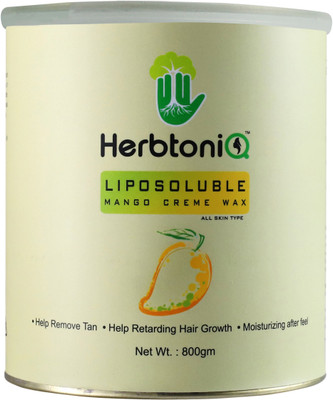 HerbtoniQ Liposoluble Mango Creme Wax 800 Gms Wax(800 g)