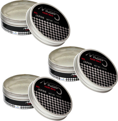 

Yash Herbal Ayurvedic Hair wax Pack of 3 Pieces Hair Styler (150 gm each) Wax(450 g)