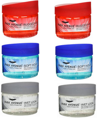 

Park Avenue WET LOOK HAIR STYLING GEL+RUGGED HOLD HAIR STYLING GEL+SOFT HOLD HAIR STYLING GEL Wax(100 g)