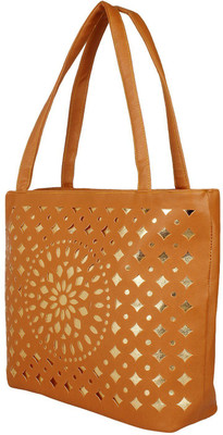 Crude Messenger Bag(Brown)