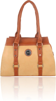 

Leather Land Shoulder Bag(Beige, Tan)
