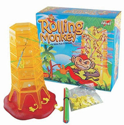 

Play King Playking Ideal Rolling Monkeys, A Game with Fun and Action(Multicolor)