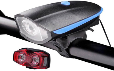 

ShivExim 3 Mode LED USB Front Light & Horn & 1 Watt LED Battery Twin Eye Red & Blue Lights Green LED Front Rear Light Combo LED Front Rear Light Combo LED Front Rear Light Combo(Multicolor), Multi colour