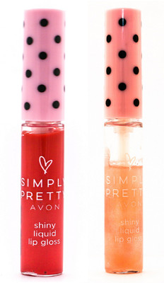 

Avon SP Shine Liquid Lip Gloss(6 ml, Pink Sparkles, Strawberry Shine)