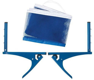 

QUINERGYS ® Onyx - Table Tennis Pong Purple Nylon Net Double Black Metal Post Stands Kit Table Tennis Net(Black)