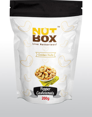 

nutbox pepper Cashews(200 g, Pouch)