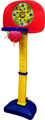 

Toy Park Adjustable Basketball Ring Stand(Multicolor)