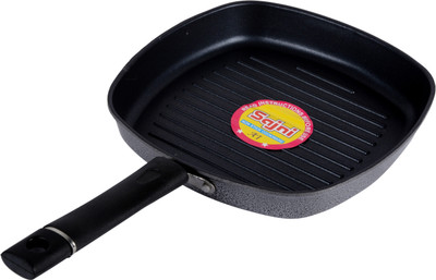 

Sajni Grill Pan 22 cm diameter(Aluminium, Non-stick), Grey