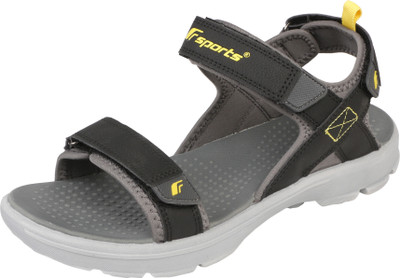 

Fsports Men Black Lime Sandals