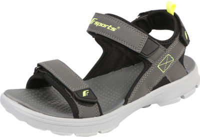 

Fsports Men Dark Grey Green Sandals