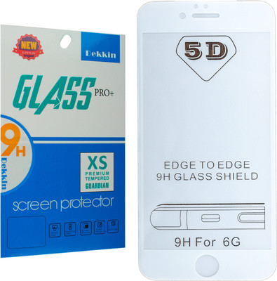 Dekkin Edge To Edge Tempered Glass for Apple iPhone 6/6S/6G(Pack of 1)