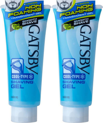 

Gatsby Shaving Gel Cool Type (205 g) set of 2(410 g)