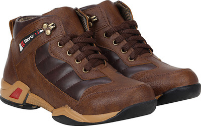 

Kraasa Rough & Tough Boots For Men(Brown, Tan
