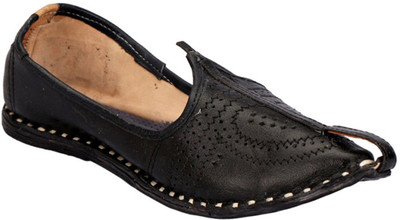 

SARTHI Mojaris For Men(Black